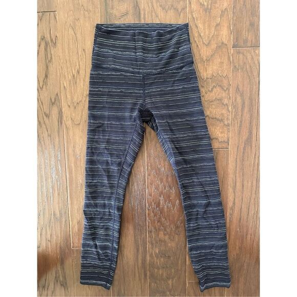 Lululemon Wunder Under 25” Space Dye Twist Sapphire size 4 - Picture 6 of 10
